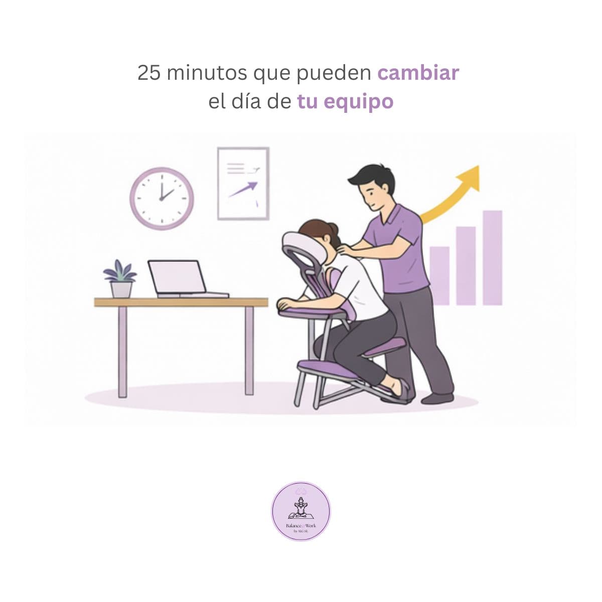 Día del bienestar en una empresa